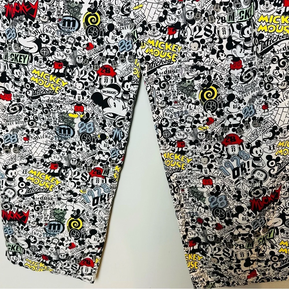 Disney Parks Official‎ Lounge Pants - Mickey Mouse Through The Years Size XL.C21 - Picture 3 of 12